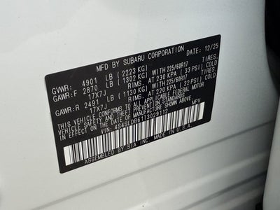 2026 Subaru Forester Premium