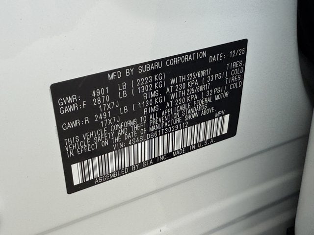 2026 Subaru Forester Premium