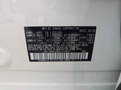 2026 Subaru Forester Premium