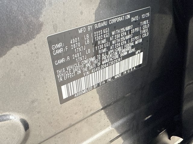 2026 Subaru Forester Premium