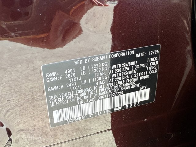 2026 Subaru Forester Premium