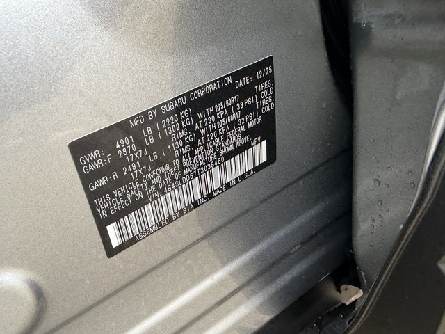 2026 Subaru Forester Premium