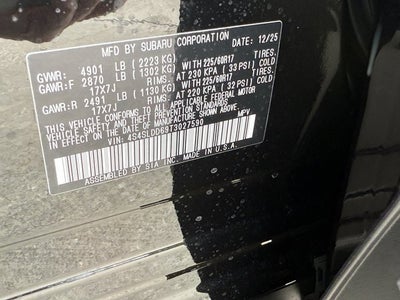 2026 Subaru Forester Premium