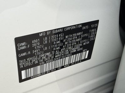 2026 Subaru Forester Premium