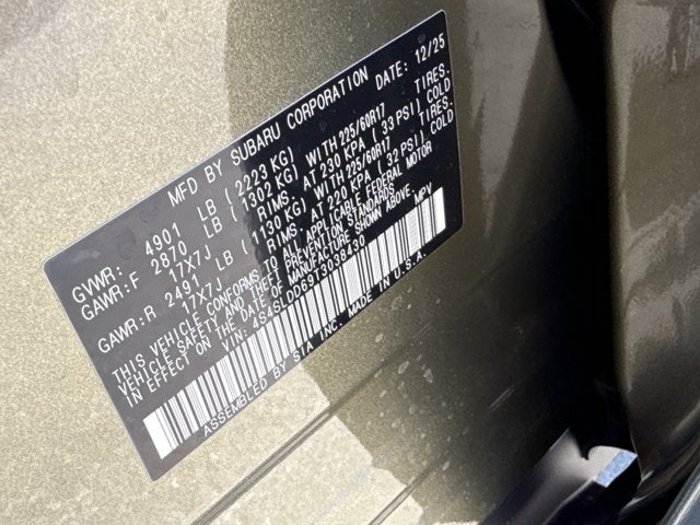 2026 Subaru Forester Premium