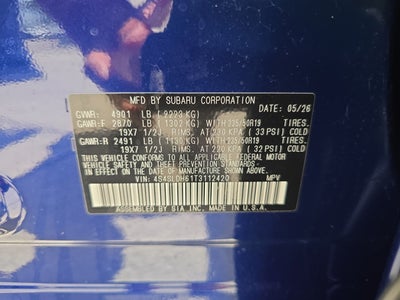 2026 Subaru Forester Sport
