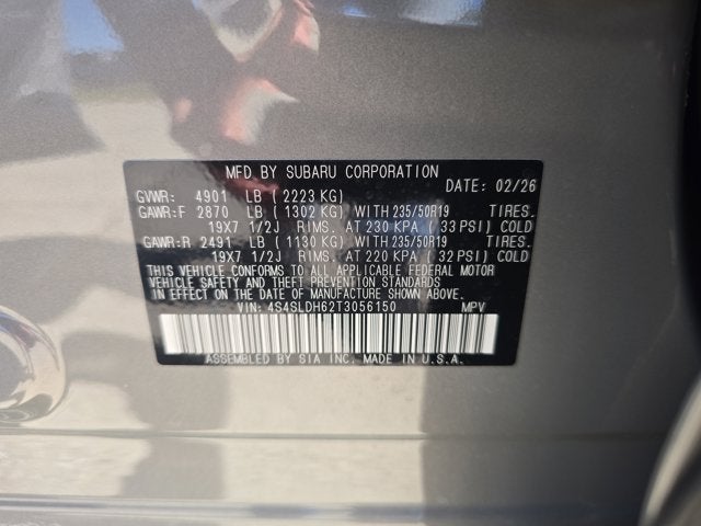 2026 Subaru Forester Sport