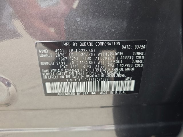 2026 Subaru Forester Sport