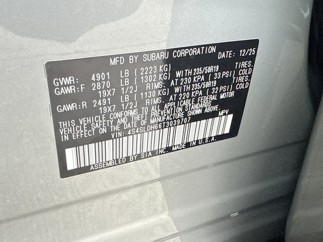 2026 Subaru Forester Sport