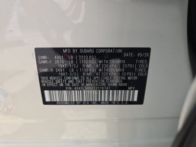 2026 Subaru Forester Sport