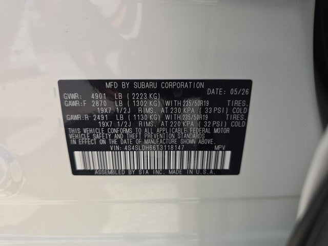 2026 Subaru Forester Sport