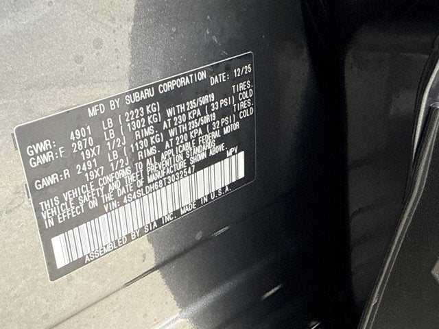 2026 Subaru Forester Sport