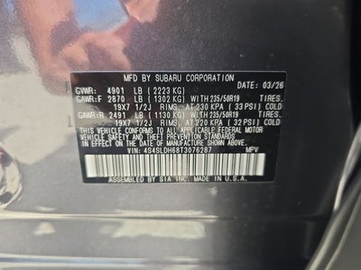 2026 Subaru Forester Sport