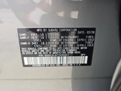 2026 Subaru Forester Wilderness