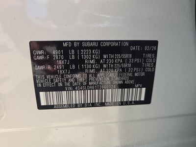 2026 Subaru Forester Limited