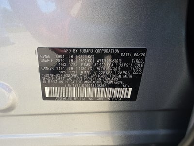 2026 Subaru Forester Touring