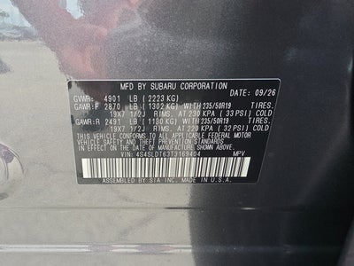 2026 Subaru Forester Touring