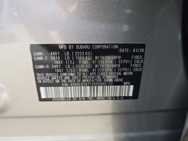 2026 Subaru Forester Touring