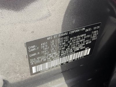 2026 Subaru Forester Touring