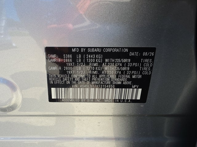 2026 Subaru Forester Touring Hybrid