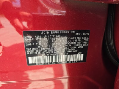 2026 Subaru Ascent Premium