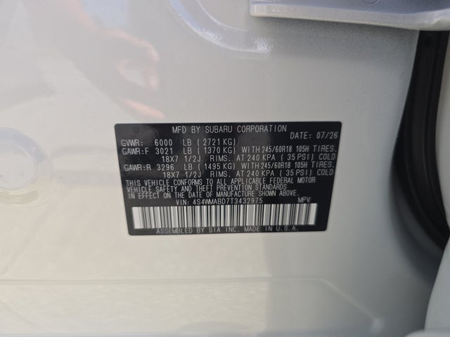 2026 Subaru Ascent Premium