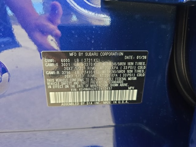 2026 Subaru Ascent Limited