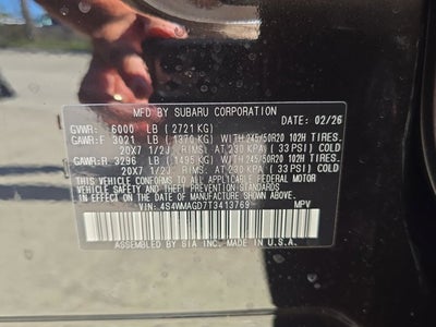 2026 Subaru Ascent Limited