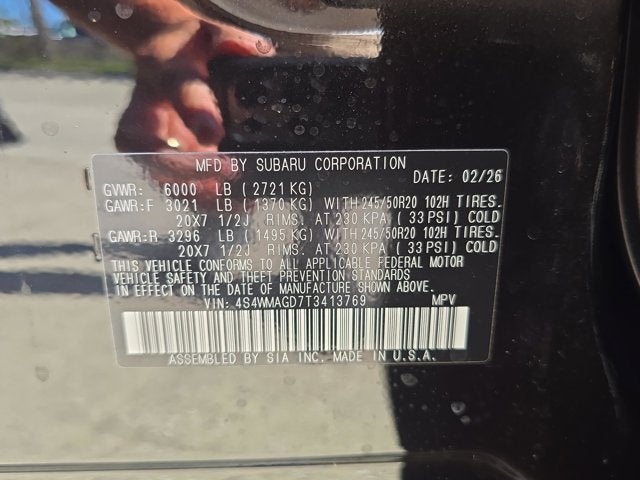 2026 Subaru Ascent Limited