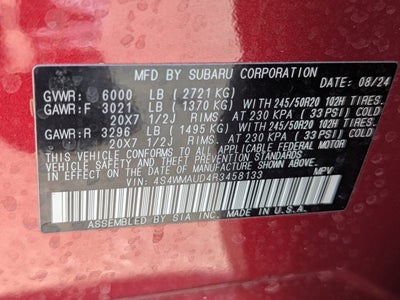 2024 Subaru Ascent Limited