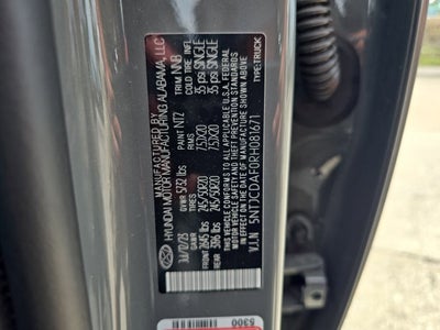 2024 Hyundai Santa Cruz NIGHT