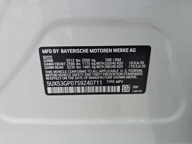 2025 BMW X3 30 xDrive