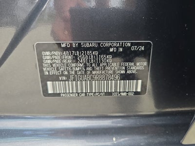 2024 Subaru Impreza Base