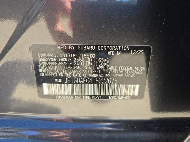 2026 Subaru Impreza Sport