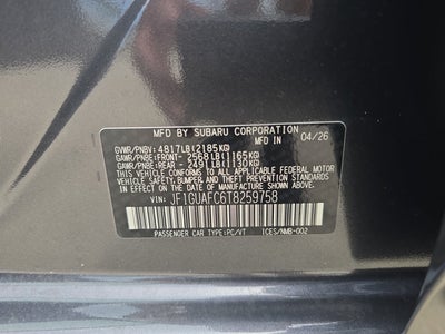 2026 Subaru Impreza Sport