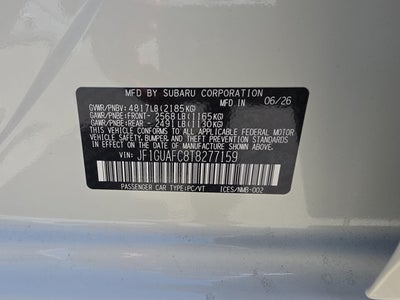 2026 Subaru Impreza Sport