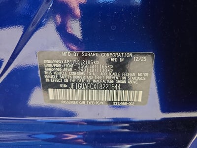 2026 Subaru Impreza Sport