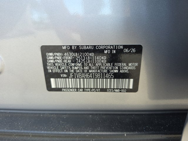 2026 Subaru WRX Premium
