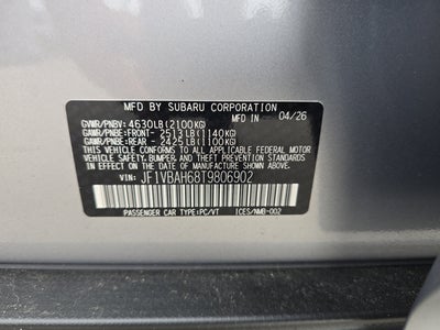 2026 Subaru WRX Premium