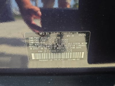 2026 Subaru WRX Limited