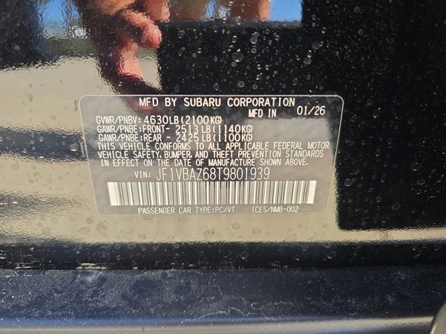 2026 Subaru WRX tS