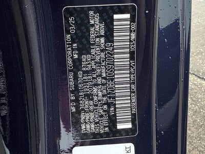 2025 Subaru BRZ Series.Purple