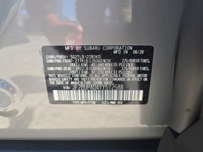 2026 Subaru Outback Premium