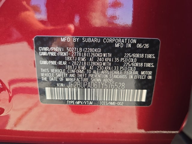 2026 Subaru Outback Premium