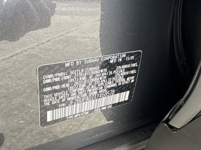 2026 Subaru Outback Premium