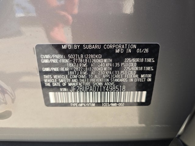 2026 Subaru Outback Premium