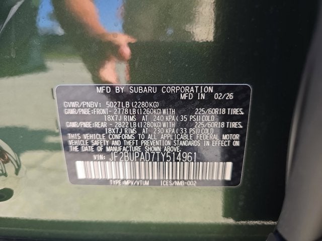 2026 Subaru Outback Premium