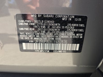 2026 Subaru Outback Premium