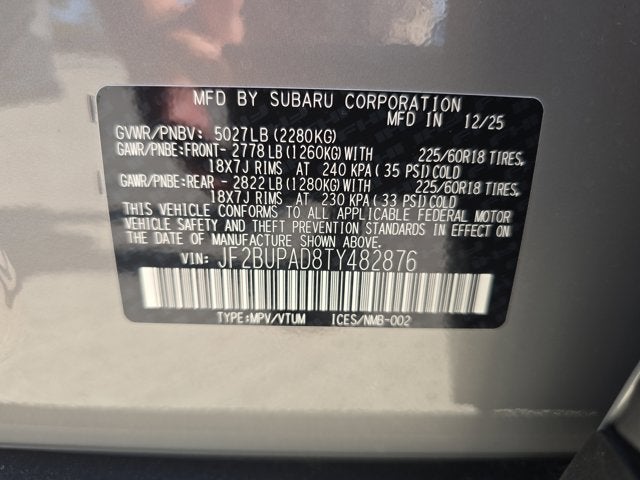 2026 Subaru Outback Premium