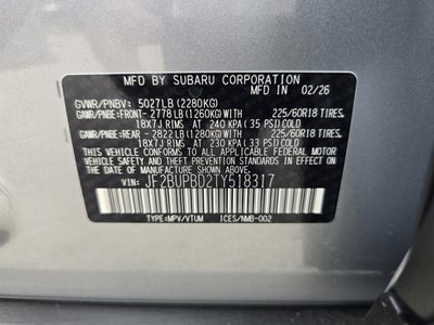 2026 Subaru Outback Premium